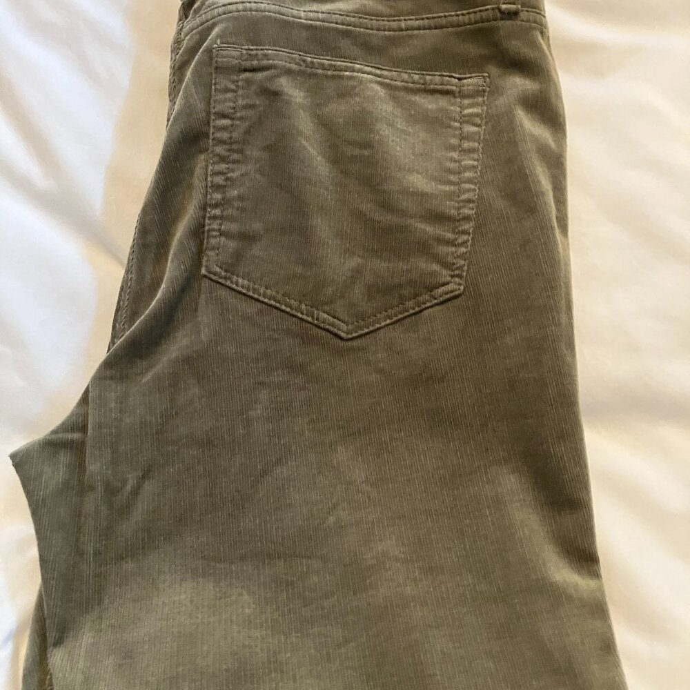 Ann Taylor Loft Thin Corduroy Skinny Pant-with leg zipper  30-10